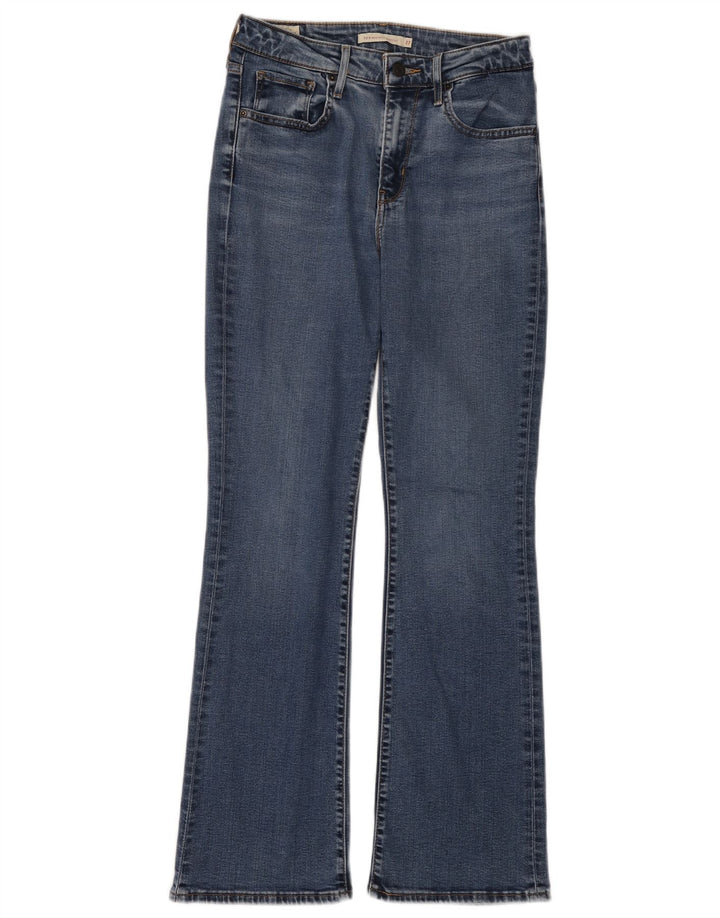 LEVI'S Γυναικείο 725 ψηλό μποτάκι τζιν W27 L30 Blue Lyocell