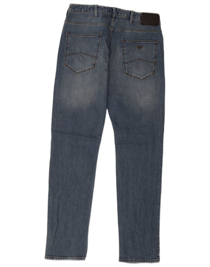 Armani Ανδρικό τζιν ίσιο W30 L31 Μπλε βαμβακερό