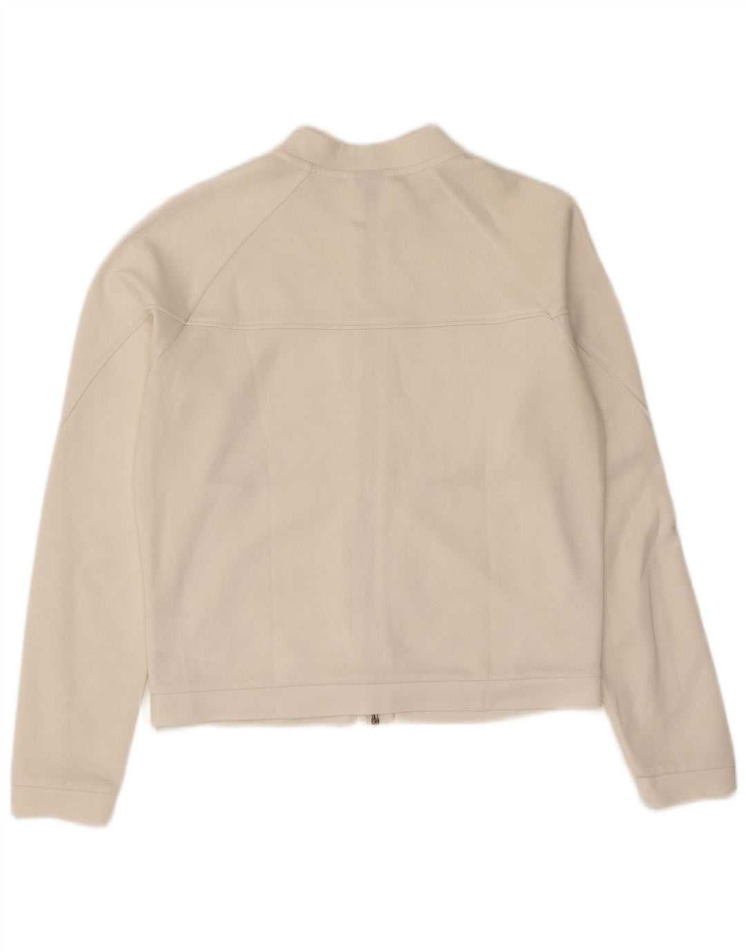 Γυναικεία φόρμα Puma Crop Oversized Top Jacket UK 10 Small White Polyester