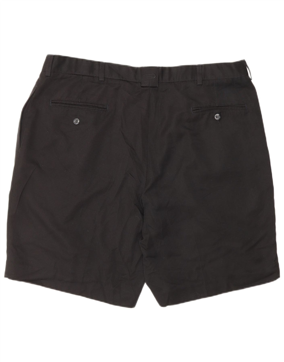DOCKERS Ανδρικό σορτς chino με μανταλάκια γκολφ W40 XL μαύρο πολυεστέρα