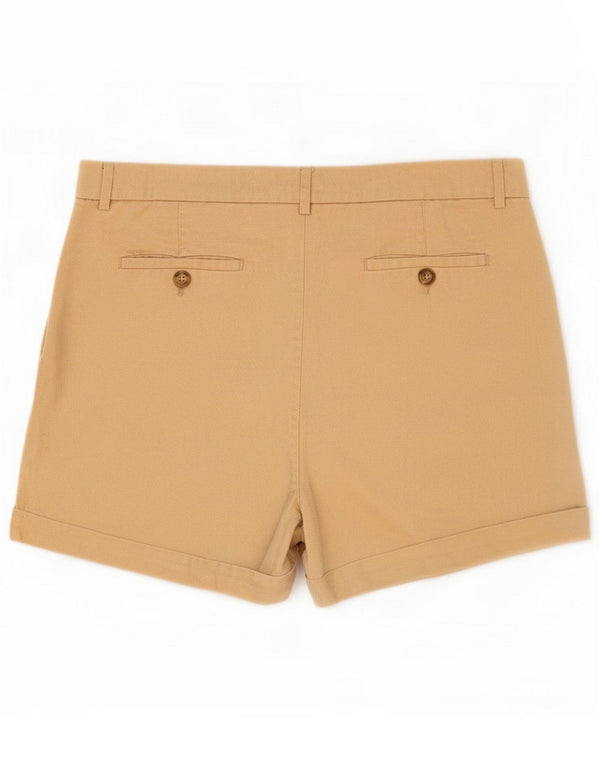 Marks & Spencer Γυναικείο σορτς Chino UK 16 Large W36 Beige Lyocell
