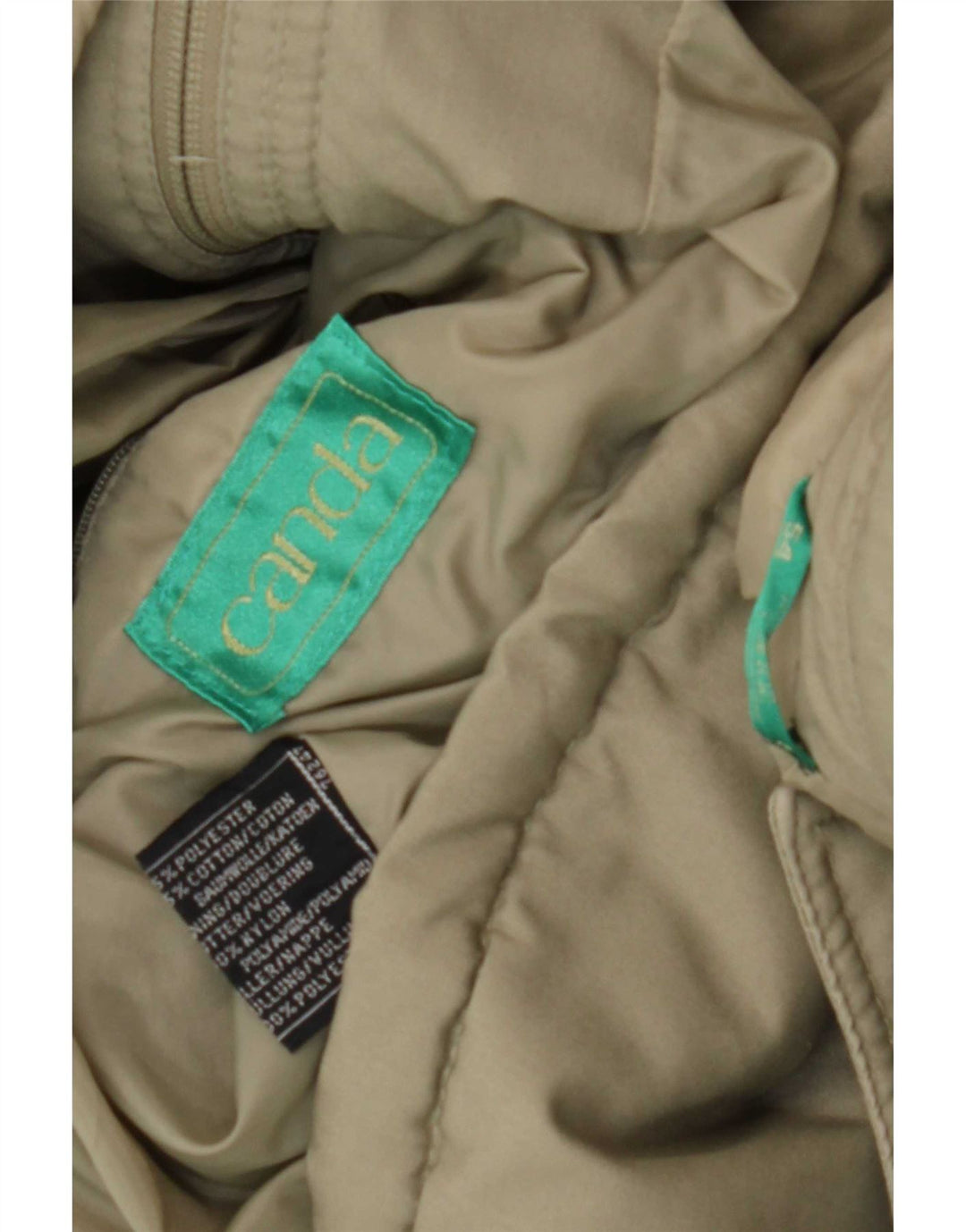 Canda Ανδρικό μπουφάν με επένδυση IT 54 2XL Khaki Polyester