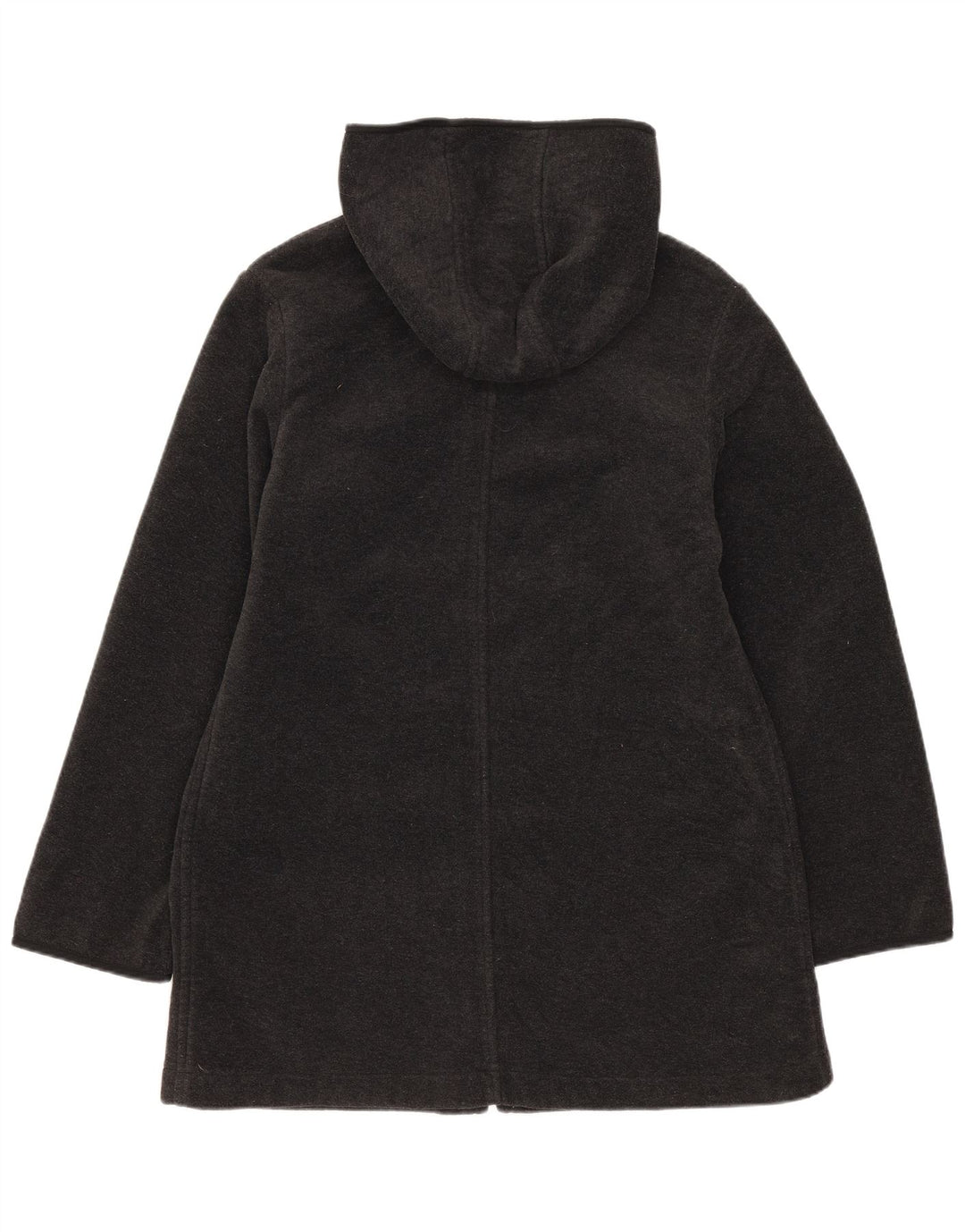 Γυναικείο μπουφάν Benetton με κουκούλα Fleece UK 12 Medium Grey