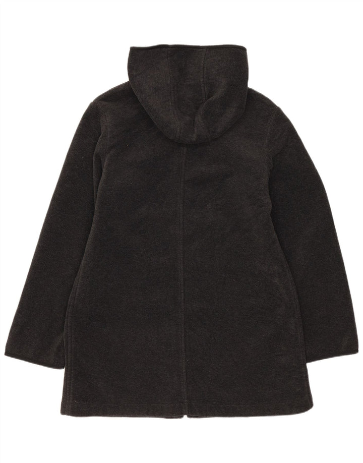 Γυναικείο μπουφάν Benetton με κουκούλα Fleece UK 12 Medium Grey