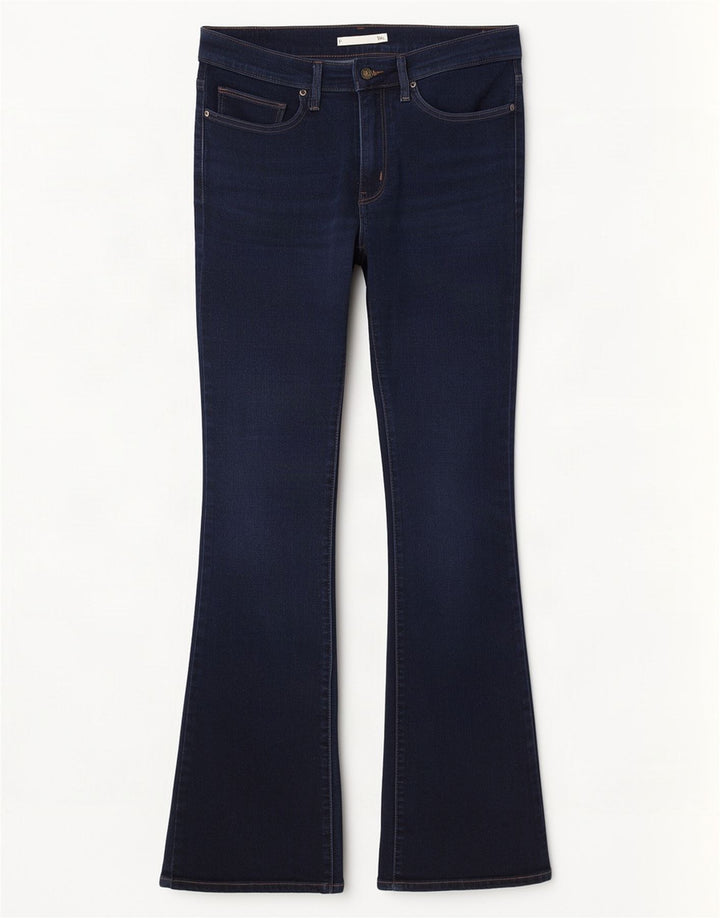 Γυναικείο τζιν μποτάκι αδυνατίσματος Levi's W30 L31 Navy Blue