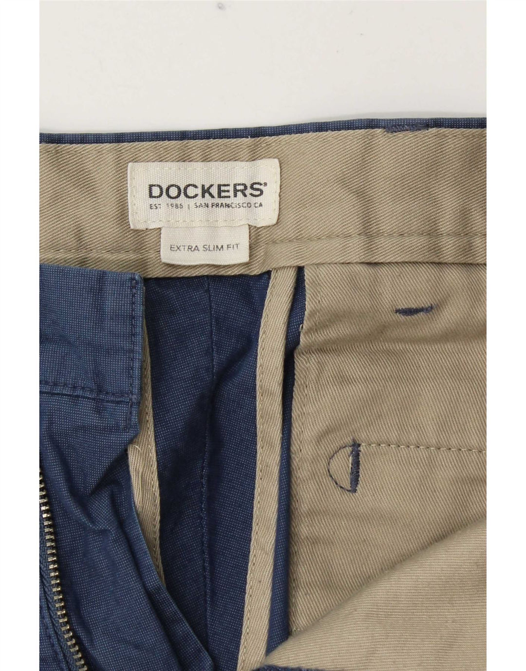 Dockers Ανδρικό παντελόνι Chino Extra Sim Fit W32 L29 Navy Blue