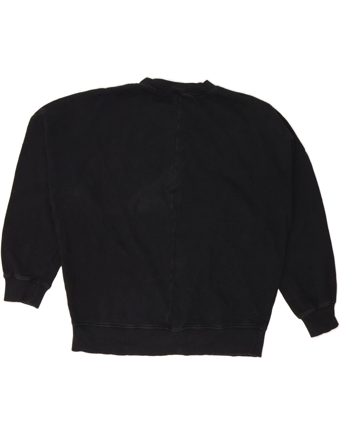 TOPSHOP Womens Oversized Graphic Sweatshirt Jumper UK 14 Medium Black Vintage Topshop and Second-Hand Topshop from Messina Hembry 