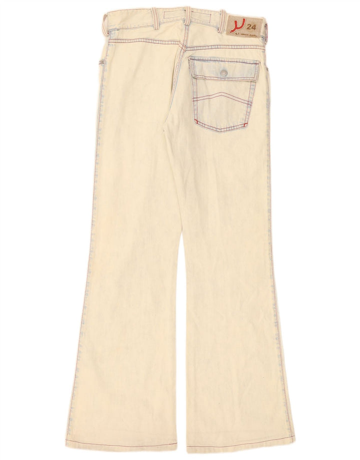 Γυναικείο Armani Flared Jeans W31 L31 Off White Βαμβακερό