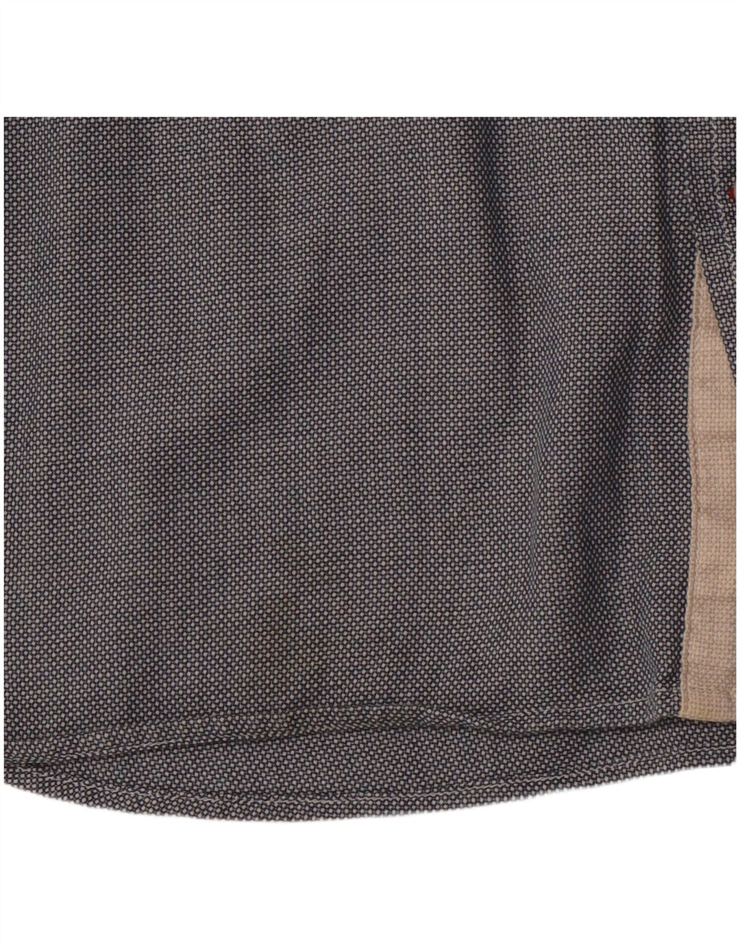 TOMMY HILFIGER Ανδρικό πουκάμισο με κανονική εφαρμογή XL Βαμβακερό με γκρι στίγματα