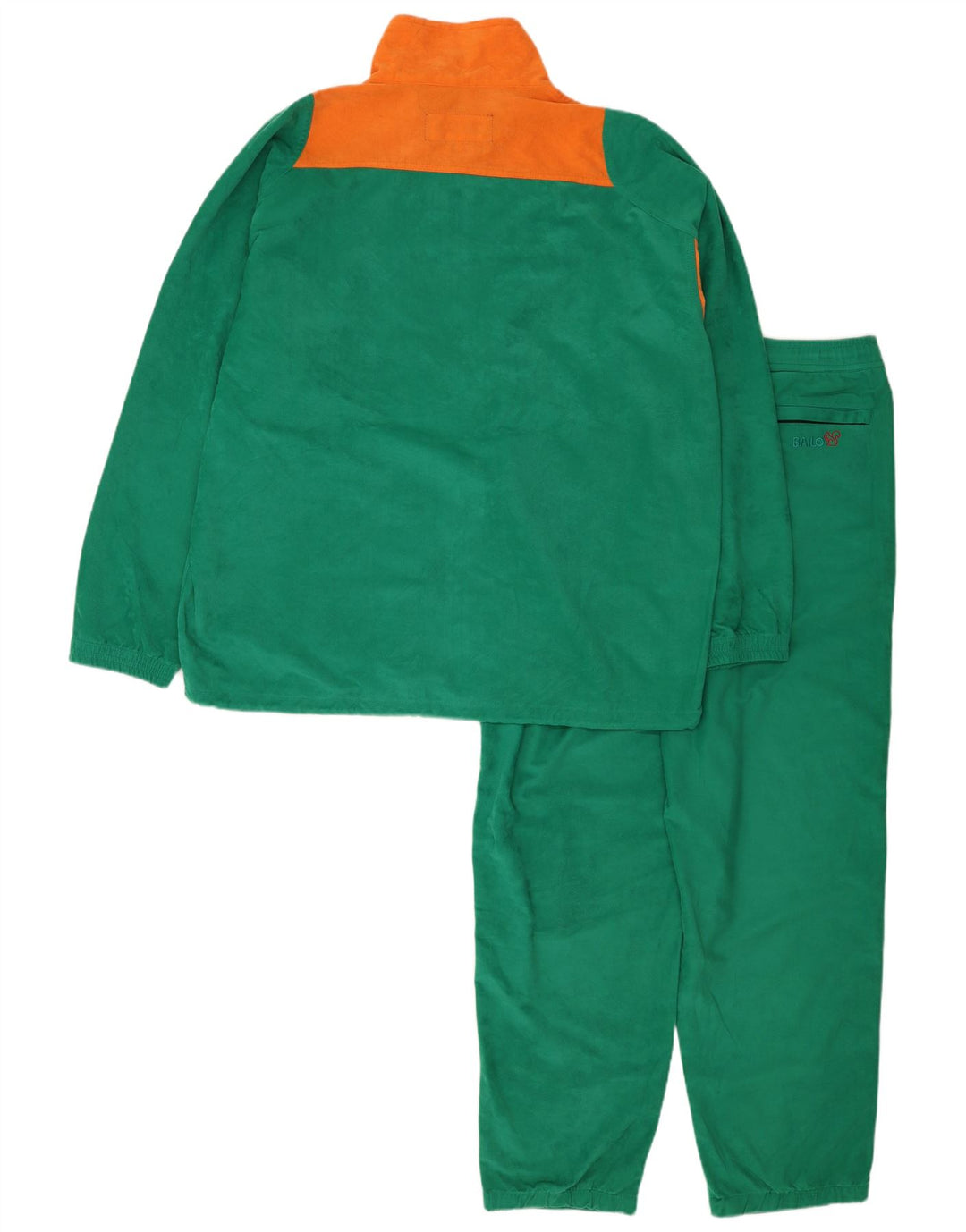 Ανδρική φόρμα Bailo Full Sports XL Green Colourblock Polyester