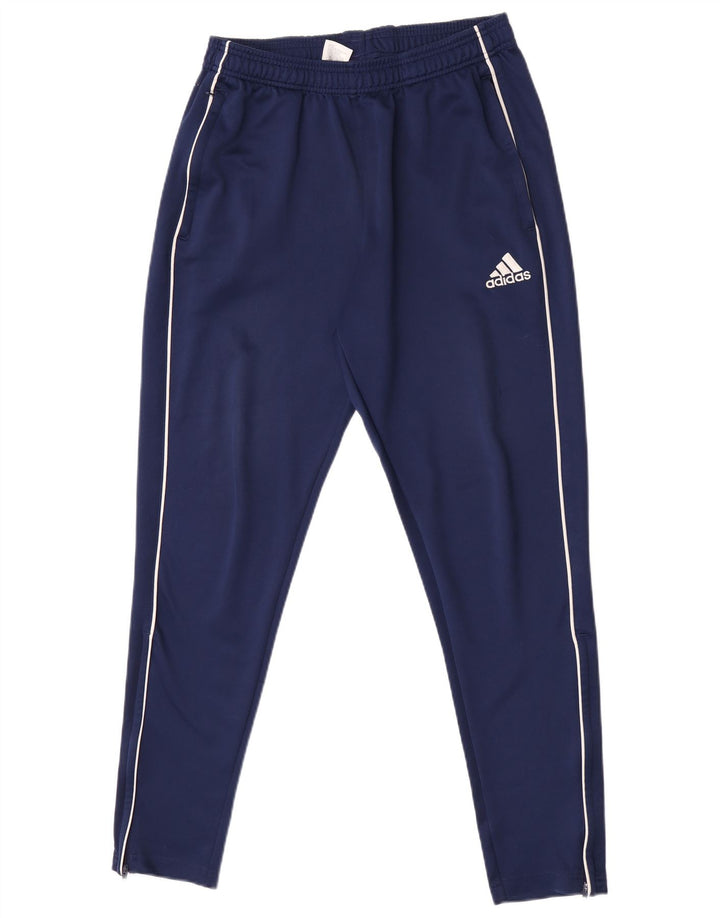 Ανδρική αθλητική φόρμα Adidas Παντελόνι μεγάλο μπλε πολυεστέρα
