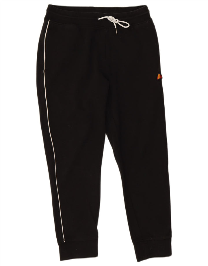 Ανδρική φόρμα Ellesse Παντελόνι Joggers Μεσαίο Μαύρο Βαμβακερό