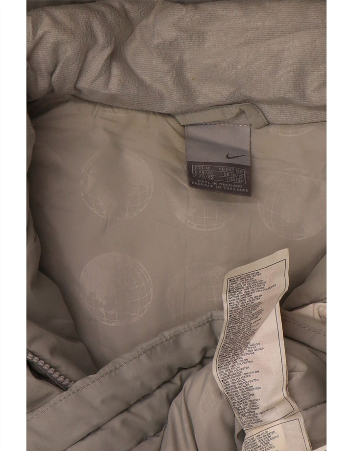 Γυναικείο μπουφάν με κουκούλα Adidas UK 10/12 Medium Grey Colourblock