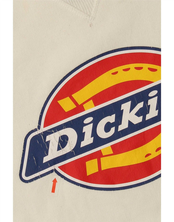 Ανδρικό γραφικό φούτερ Dickies Jumper XS Λευκό βαμβακερό