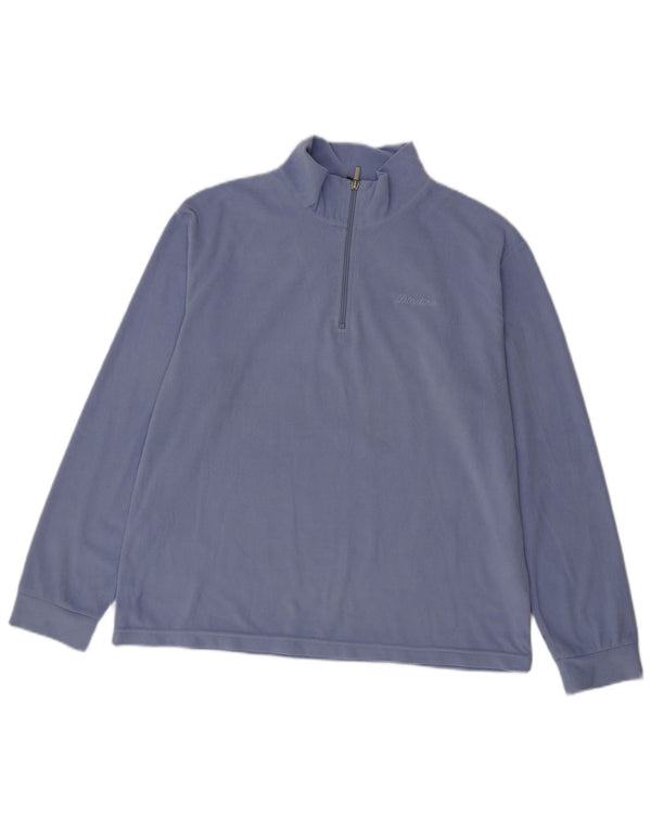 Diadora γυναικείο φερμουάρ Fleece Jumper UK 20 2XL Blue Polyester