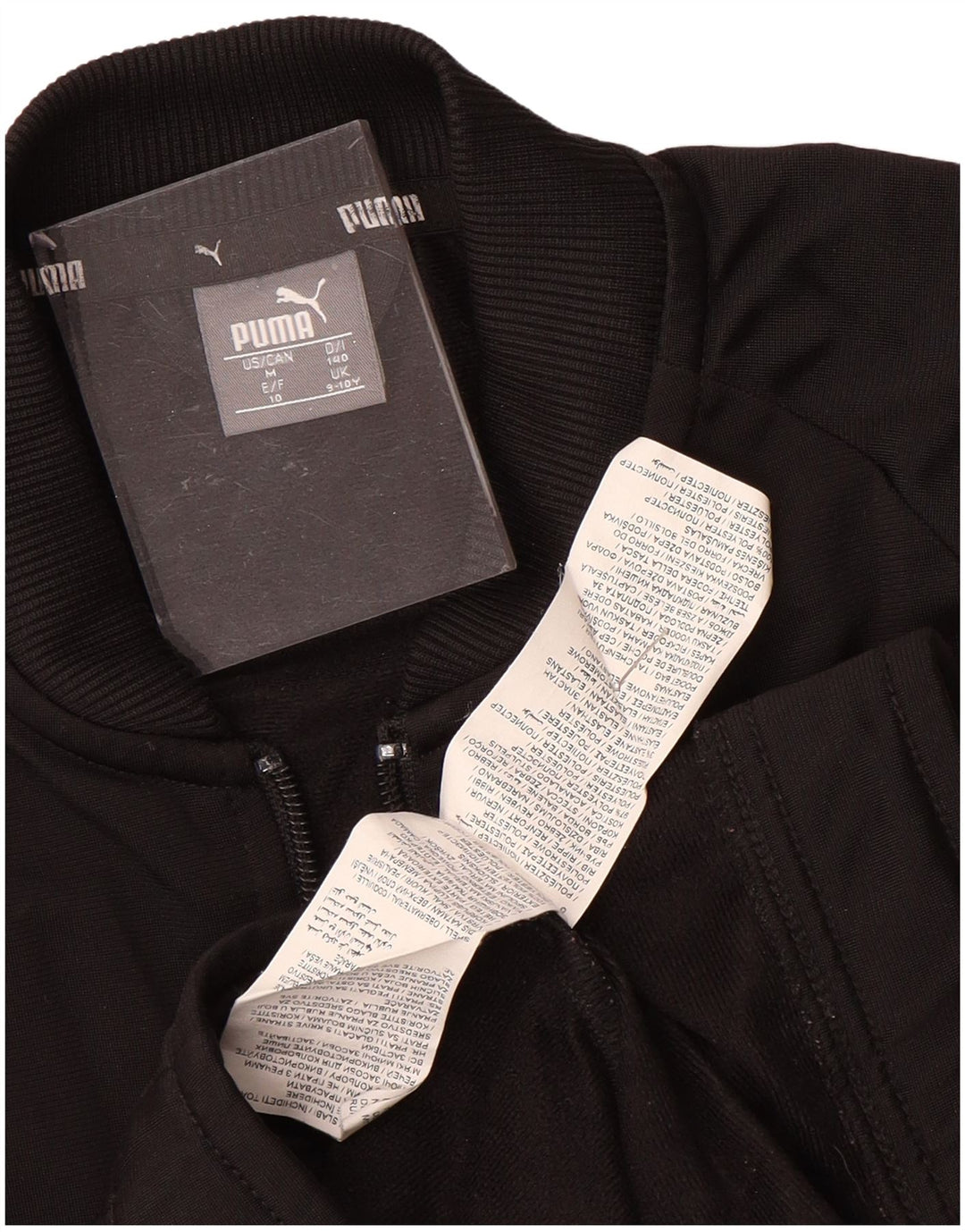 Μπουφάν PUMA Boys αθλητική φόρμα 9-10 ετών Μαύρο Colourblock Polyester