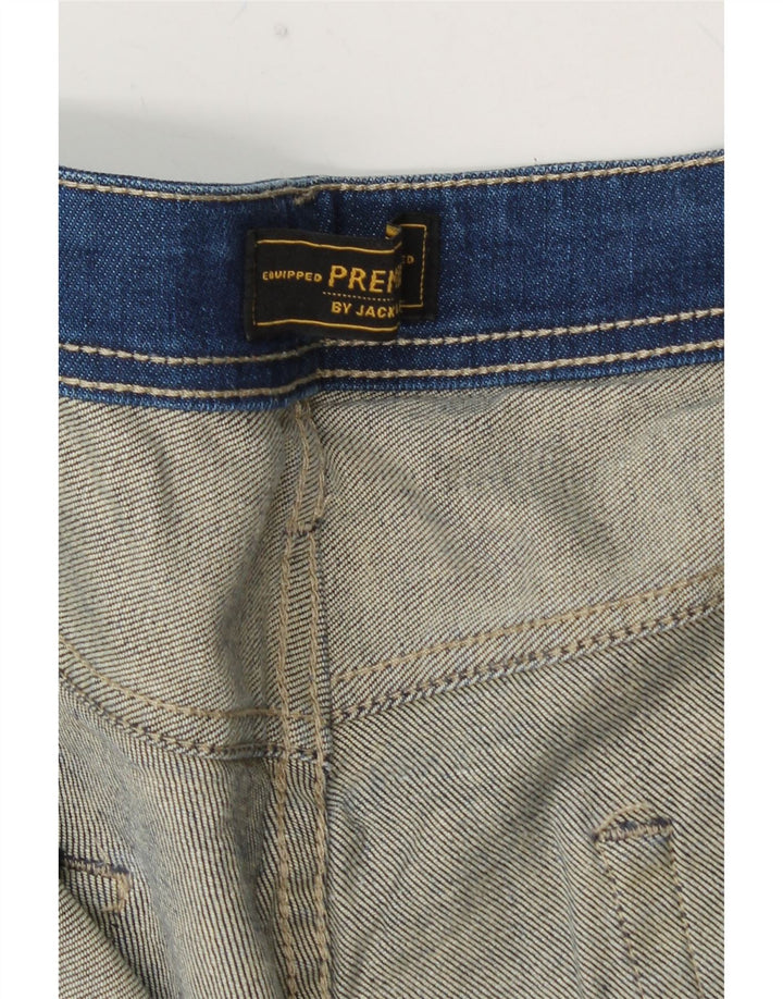 JACK & JONES Ανδρικό τζιν ίσιο W36 L27 Μπλε