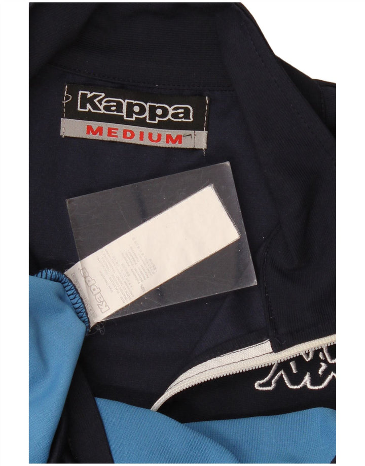 Γυναικεία αθλητική φόρμα KAPPA Top Jacket UK 14 Medium Navy Blue Colourblock