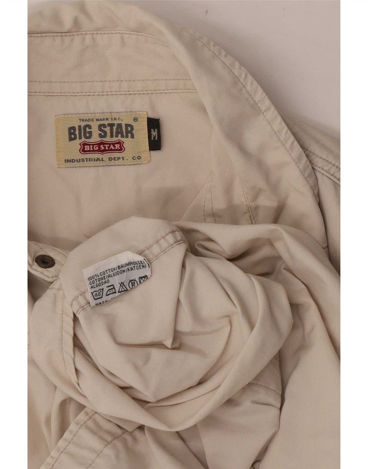 Ανδρικό πουκάμισο Western Big Star, Βαμβακερό μεσαίο μπεζ