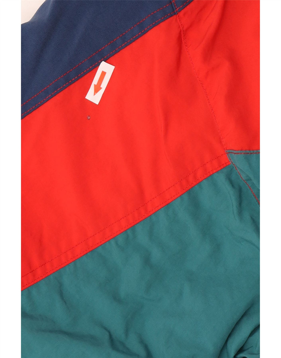 Sergio Tacchini Ανδρικό μπουφάν σκι UK 40 Μεγάλο πολύχρωμο μπλοκ χρώματος