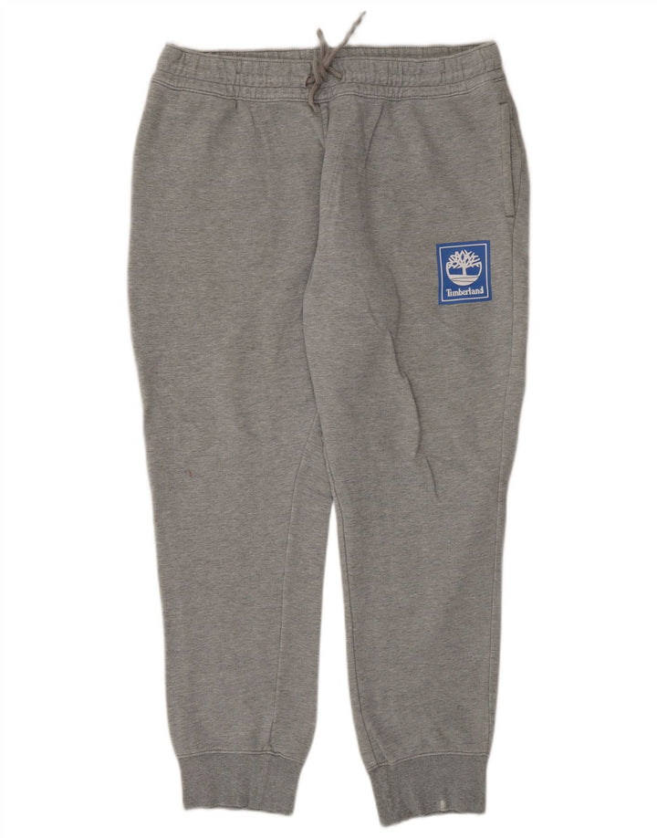 Ανδρική φόρμα Timberland Παντελόνι Joggers Μεγάλο Γκρι Βαμβακερό