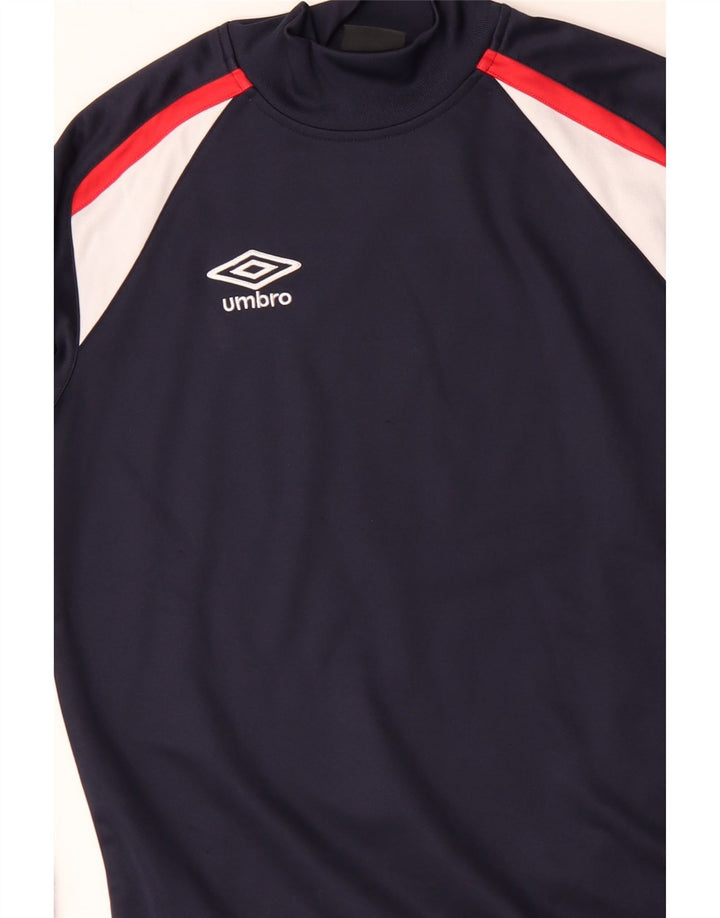 Ανδρική φούτερ Umbro Jumper XS Navy Blue Colourblock Polyester