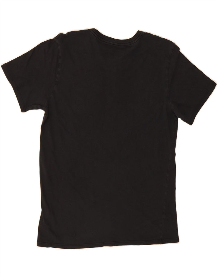 NIKE Mens Athletic Cut Graphic T-Shirt Top Medium Black Cotton Vintage Nike and Second-Hand Nike from Messina Hembry 