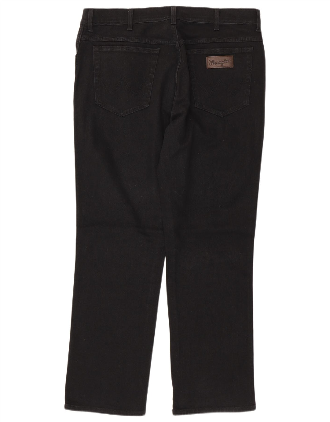 WRANGLER Ανδρικό Texas Straight Jeans W38 L32 Μαύρο βαμβακερό