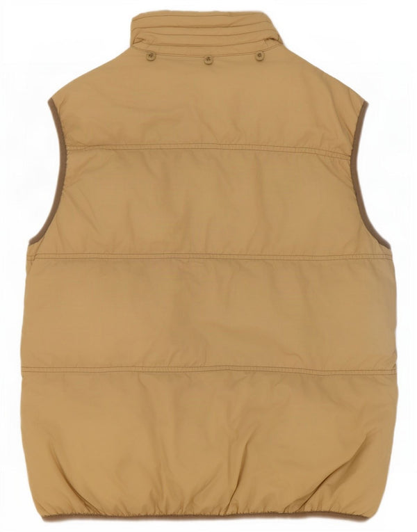 Νέο Penny Womens Gilet Gilet UK 14 Large Beige Nylon