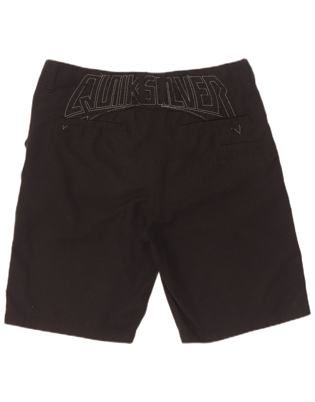 Ανδρικό γραφικό σορτς chino Quiksilver W34 μεγάλο μαύρο πολυεστέρα
