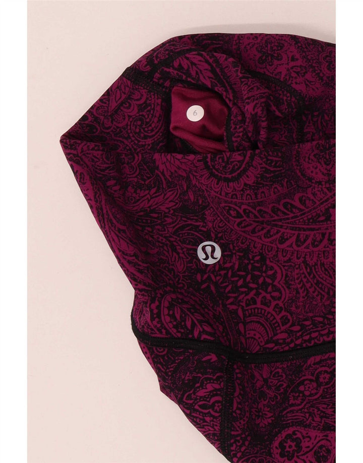 Γυναικείο κολάν Lululemon US 6 Medium Purple Paisley