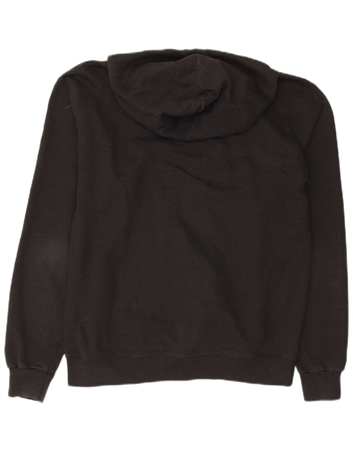 Champion Mens Purdue Graphic Hoodie Jumper Μεσαίο μαύρο βαμβακερό