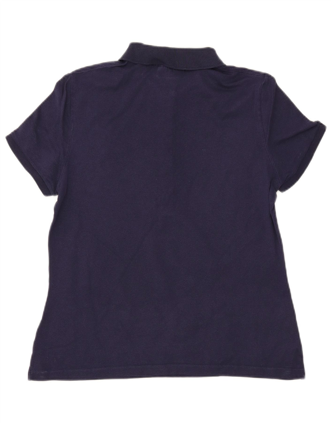 Γυναικείο μπλουζάκι πόλο LACOSTE Slim Fit Μέγεθος 42 Μεγάλο μπλε βαμβακερό