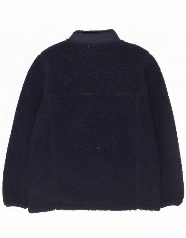 Crew Clothing Ανδρικό Fleece Jacket UK 42 XL Navy Blue Polyester