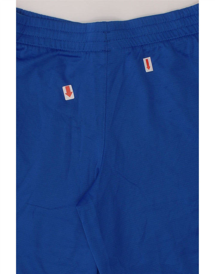 ADIDAS Boys Sport Shorts 7-8 Years Small Blue Polyester Vintage Adidas and Second-Hand Adidas from Messina Hembry 
