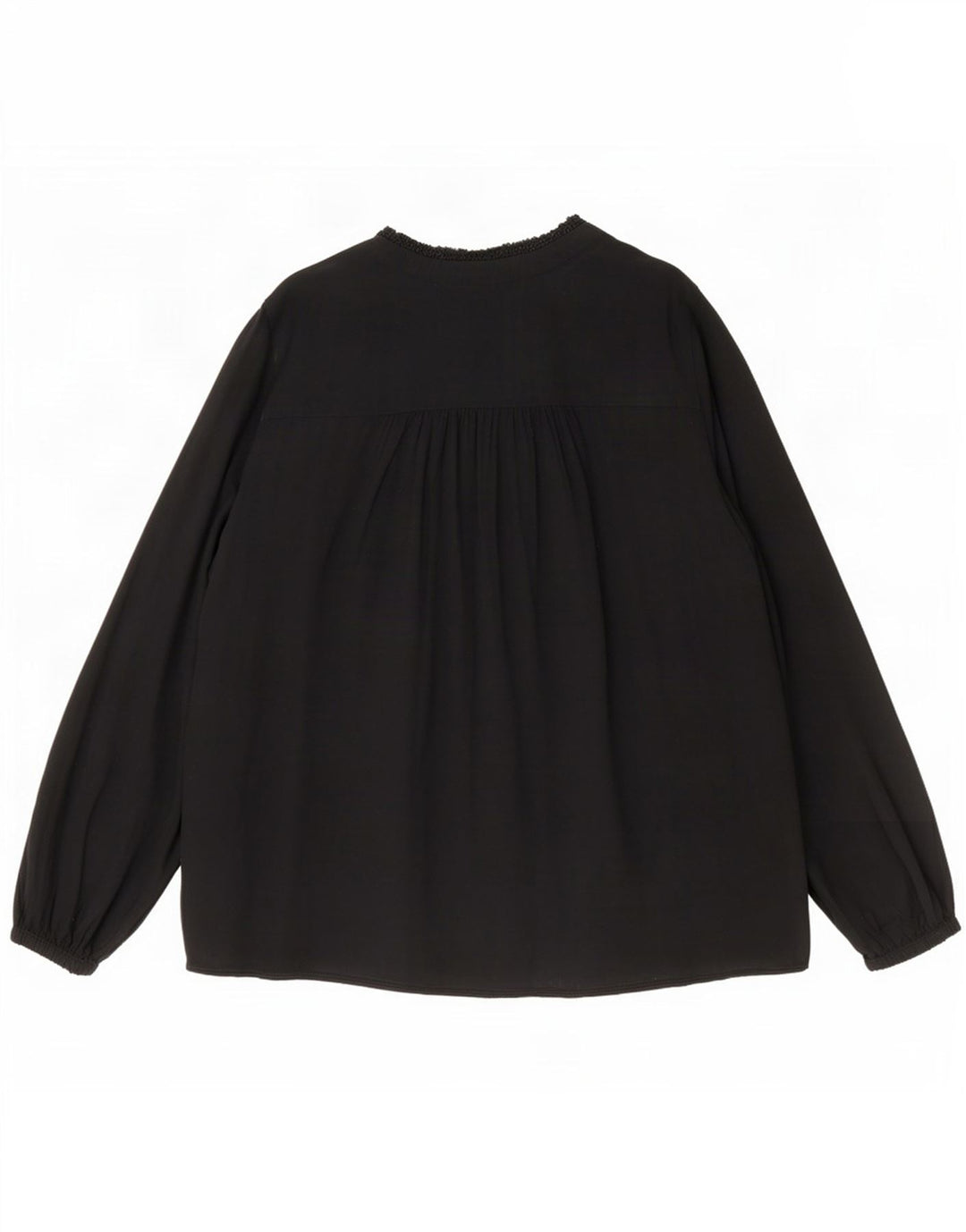 Marks & Spencer Γυναικεία Μπλούζα Oversized Top UK 16 Large Black Viscose