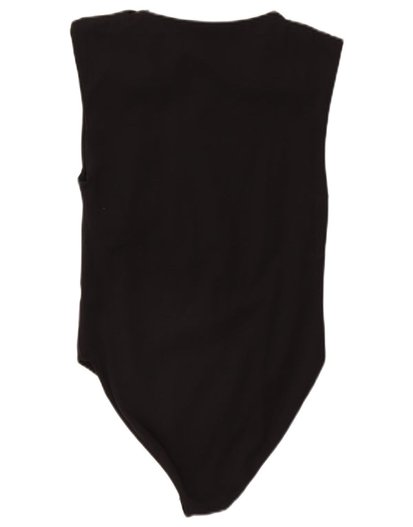 Zara γυναικείο αμάνικο κορμάκι UK 14 Large Black Polyamide