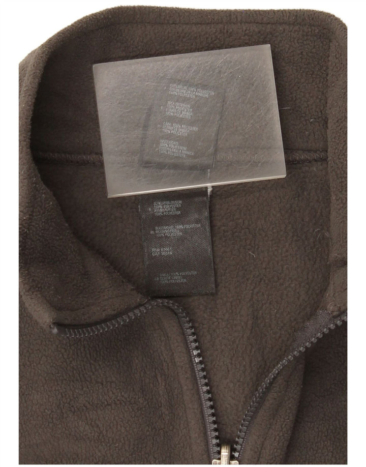The North Face Boys Fleece Jacket 9-10 Years Medium Grey Polyester