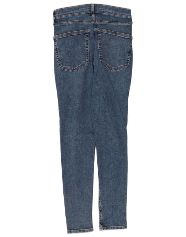 Topshop Γυναικεία Jamie Skinny Jeans W28 L26 Blue Cotton