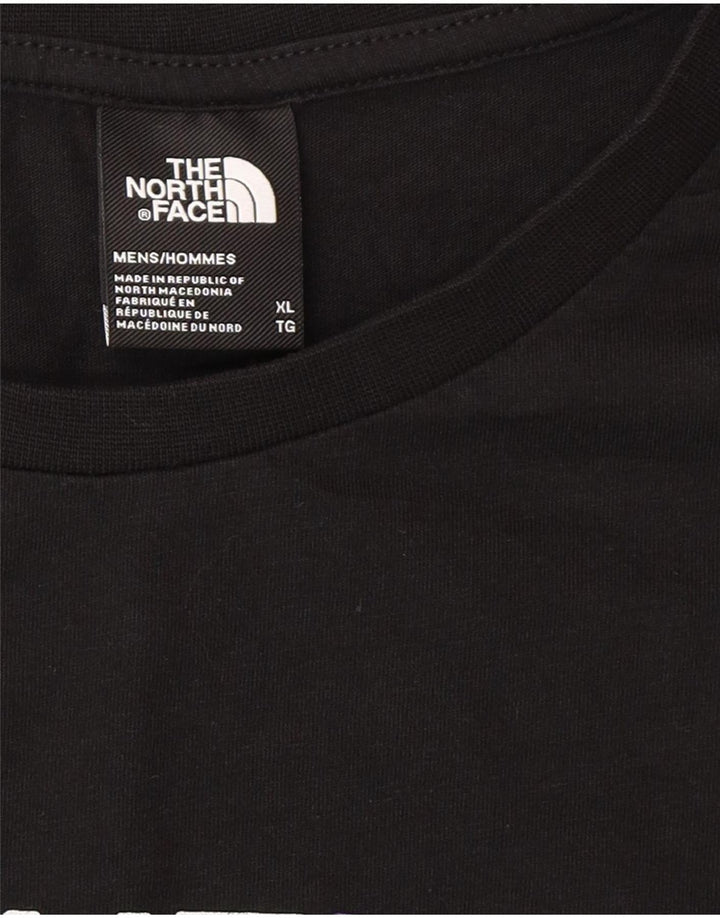 Ανδρικό γραφικό T-Shirt North Face Top XL Black