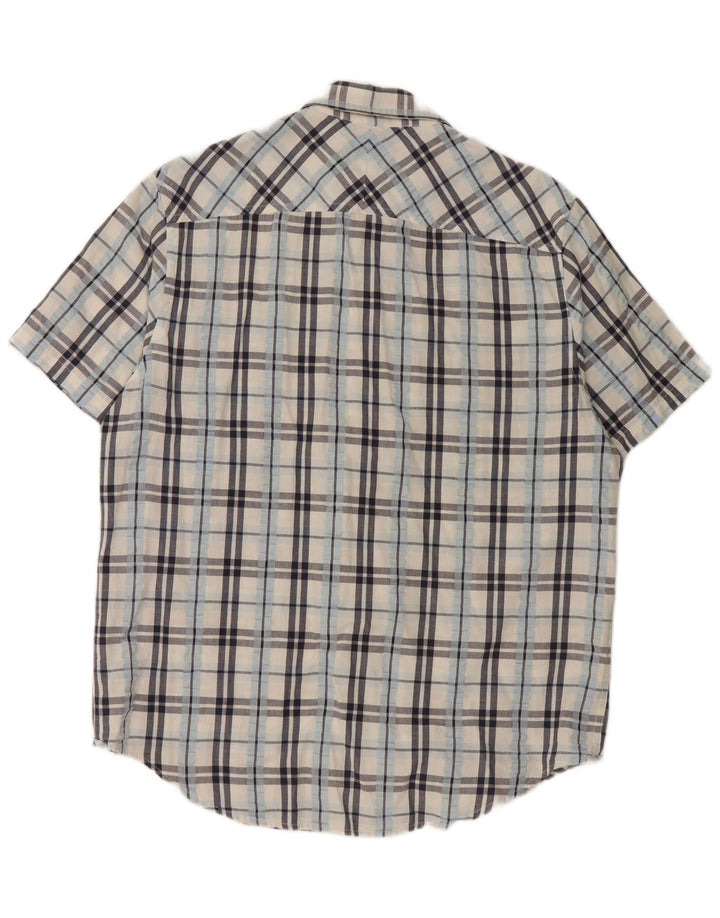 Ανδρικό πουκάμισο Timberland Earthkeepers Regular Fit Large White Check