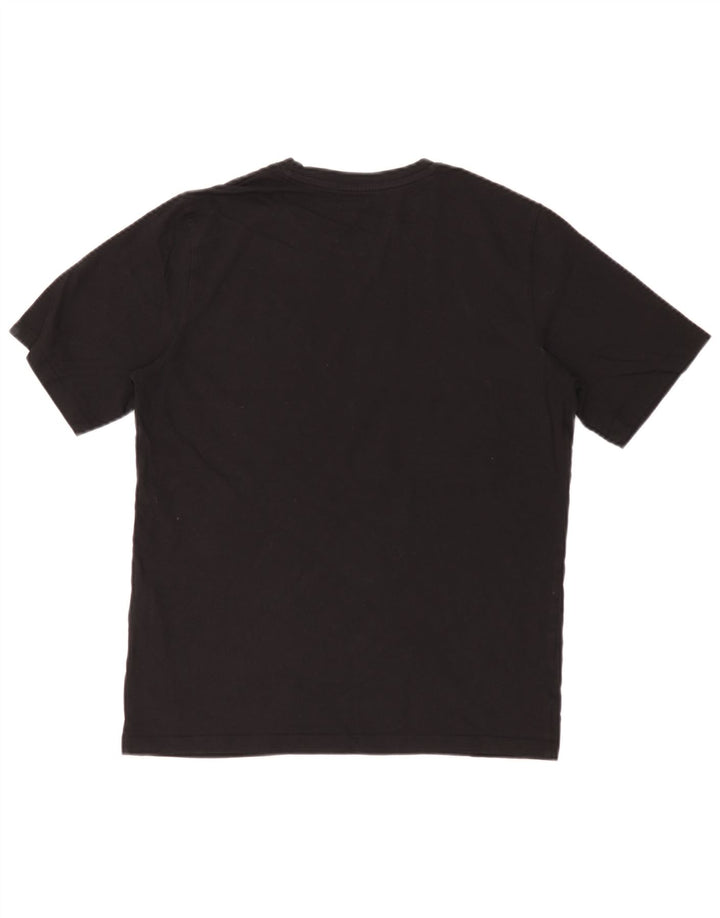 Jack & Jones Ανδρικό T-Shirt Top Μεσαίο μαύρο βαμβακερό
