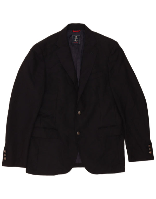 Ανδρικό σακάκι 2 κουμπιών Fay IT 52 XL Navy Blue
