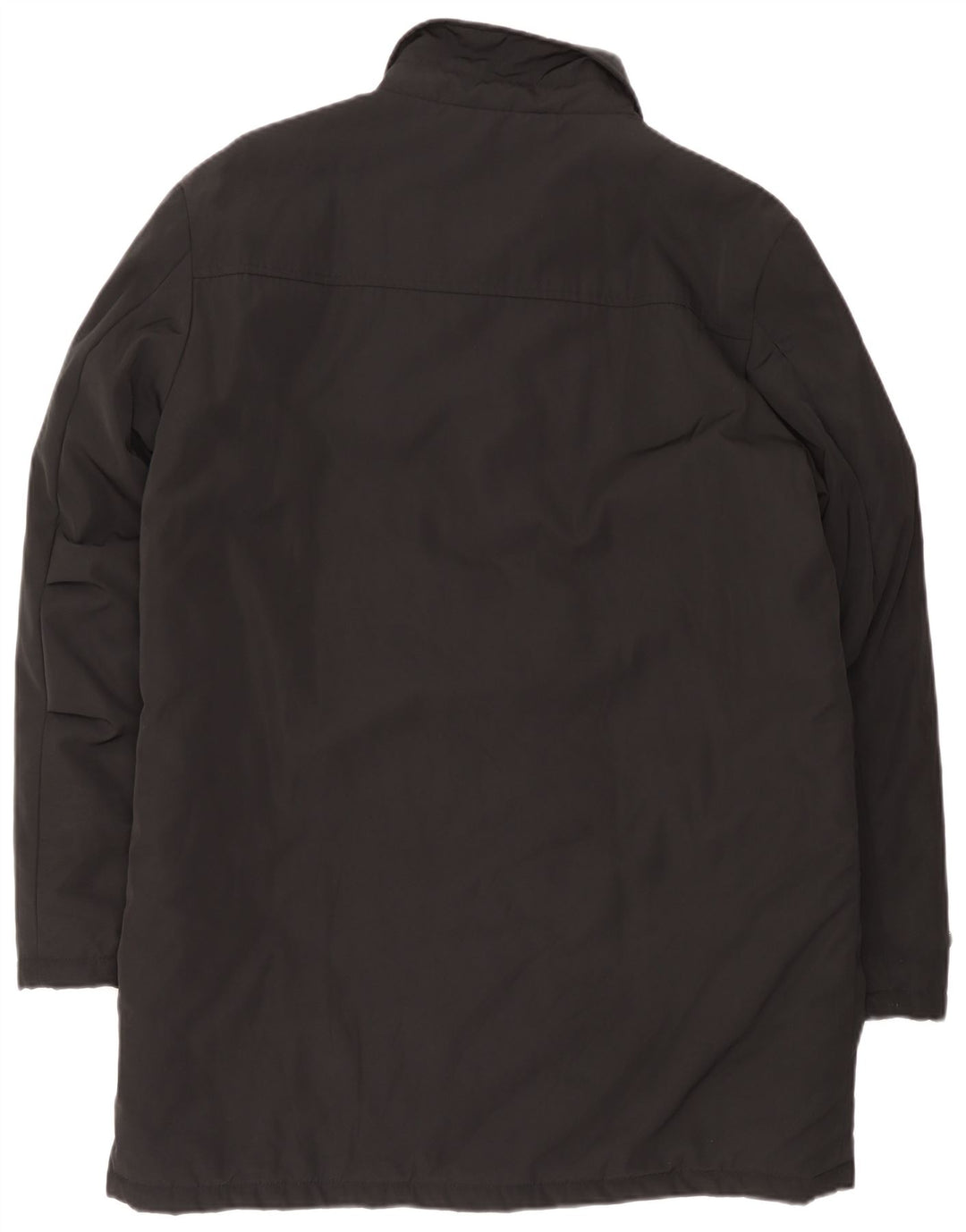 Carrera Ανδρικό παλτό UK 42 XL Μαύρο Πολυεστέρας