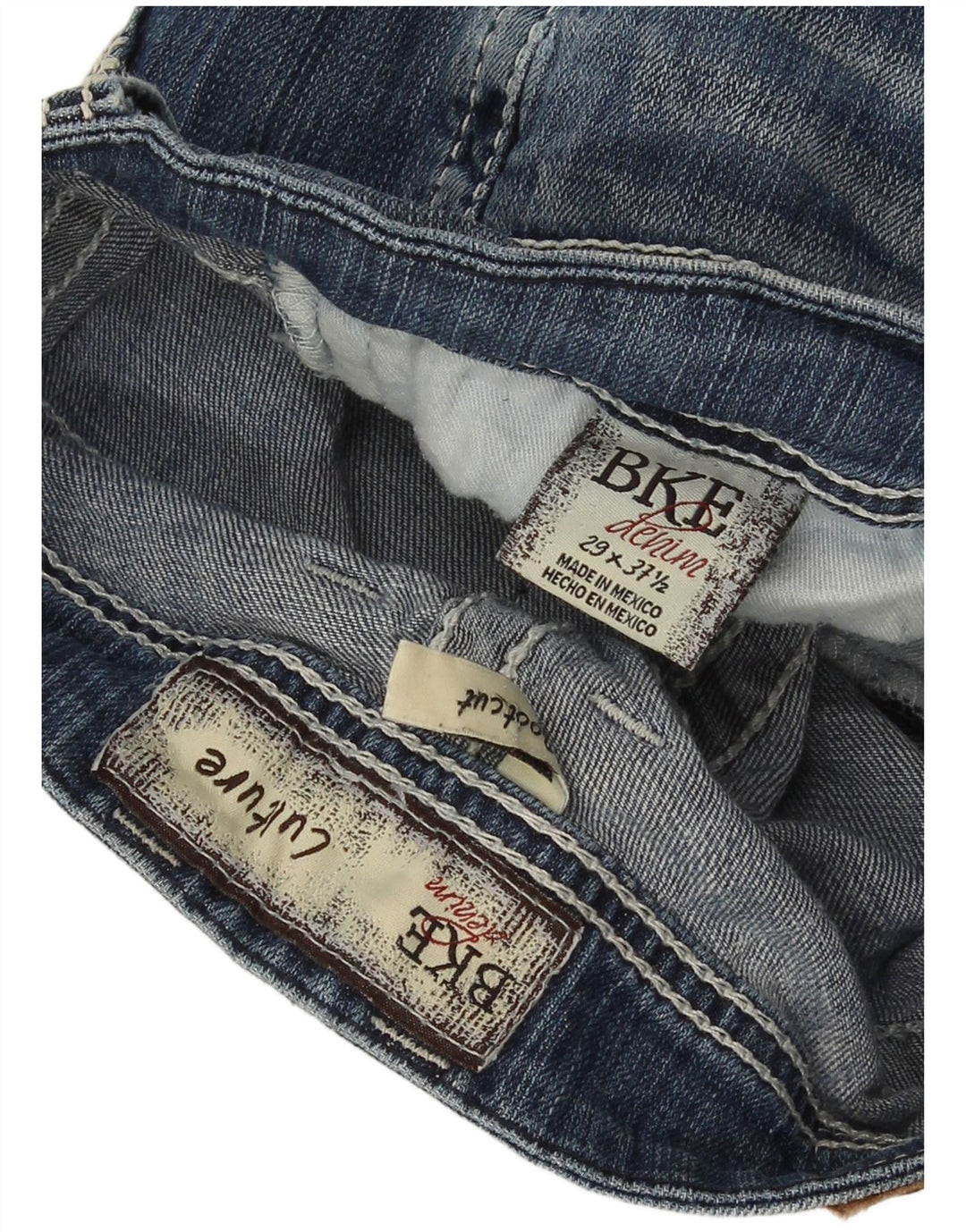 BKE Γυναικείο Τζιν μποτάκι W29 L37 Μπλε βαμβακερό