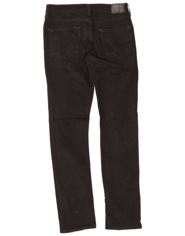 Ανδρικό τζιν Levi's Denizen Slim W33 L32 Μαύρο βαμβακερό