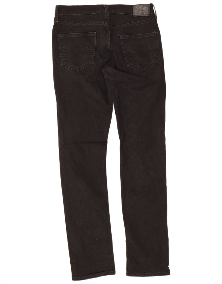 Ανδρικό τζιν Levi's Denizen Slim W33 L32 Μαύρο βαμβακερό