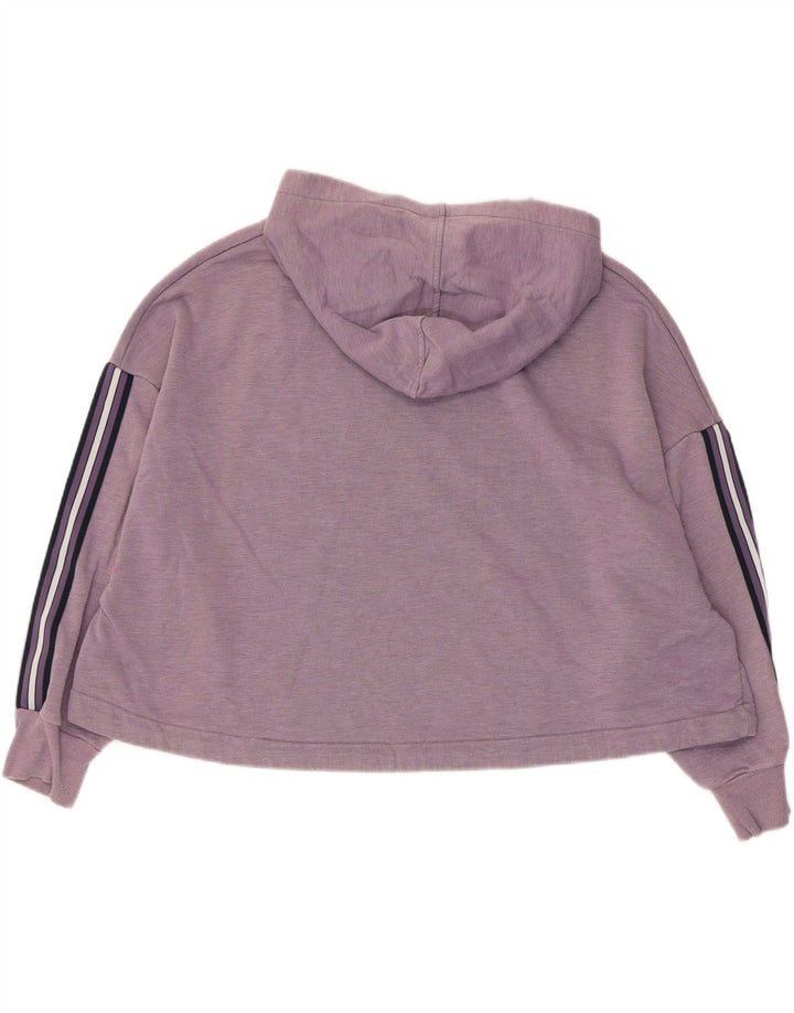 Marks & Spencer Γυναικείο Hoodie Jumper UK 16 Large Purple Polyester