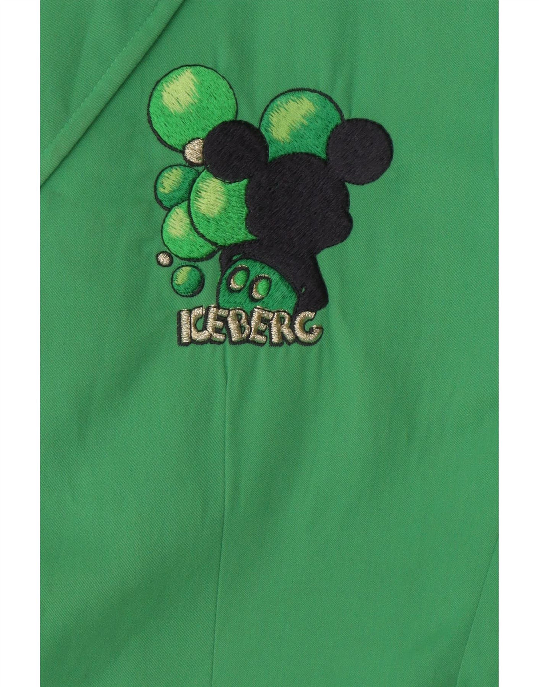 Iceberg Γυναικείο μπουφάν γραφικό μπλέιζερ Mickey Mouse IT 46 Large Green