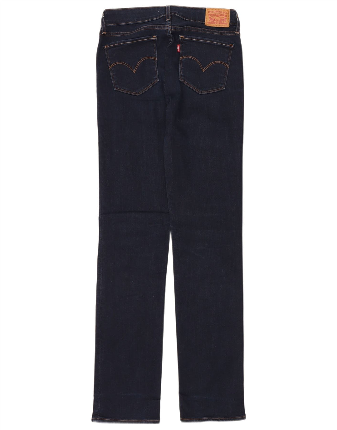 LEVI'S Γυναικείο Τζιν 714 ίσιο W27 L32 Μπλε Βαμβακερό